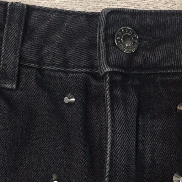 Topshop high waisted Denim shorts - Picture 5 of 16